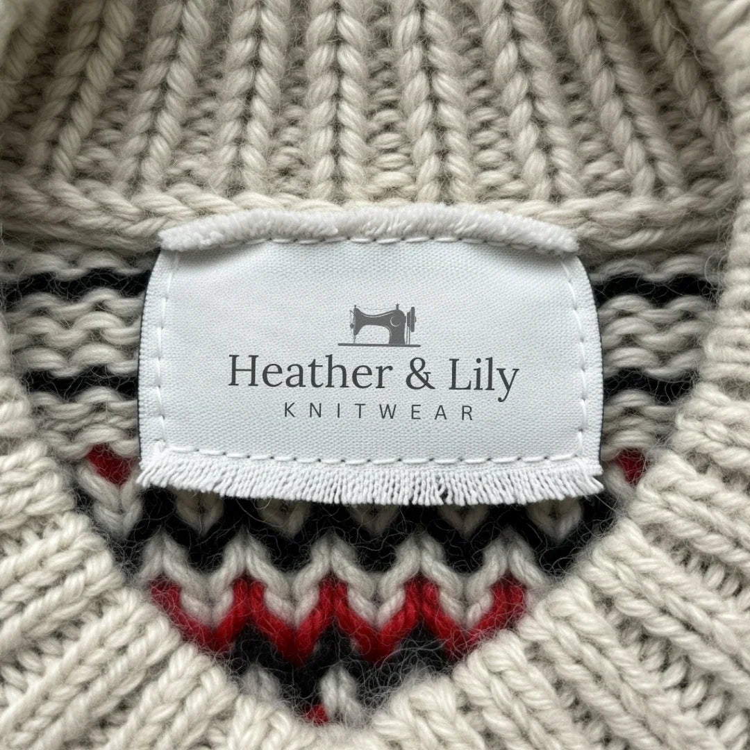 Nevaeh | Vintage Icelandic Cardigan