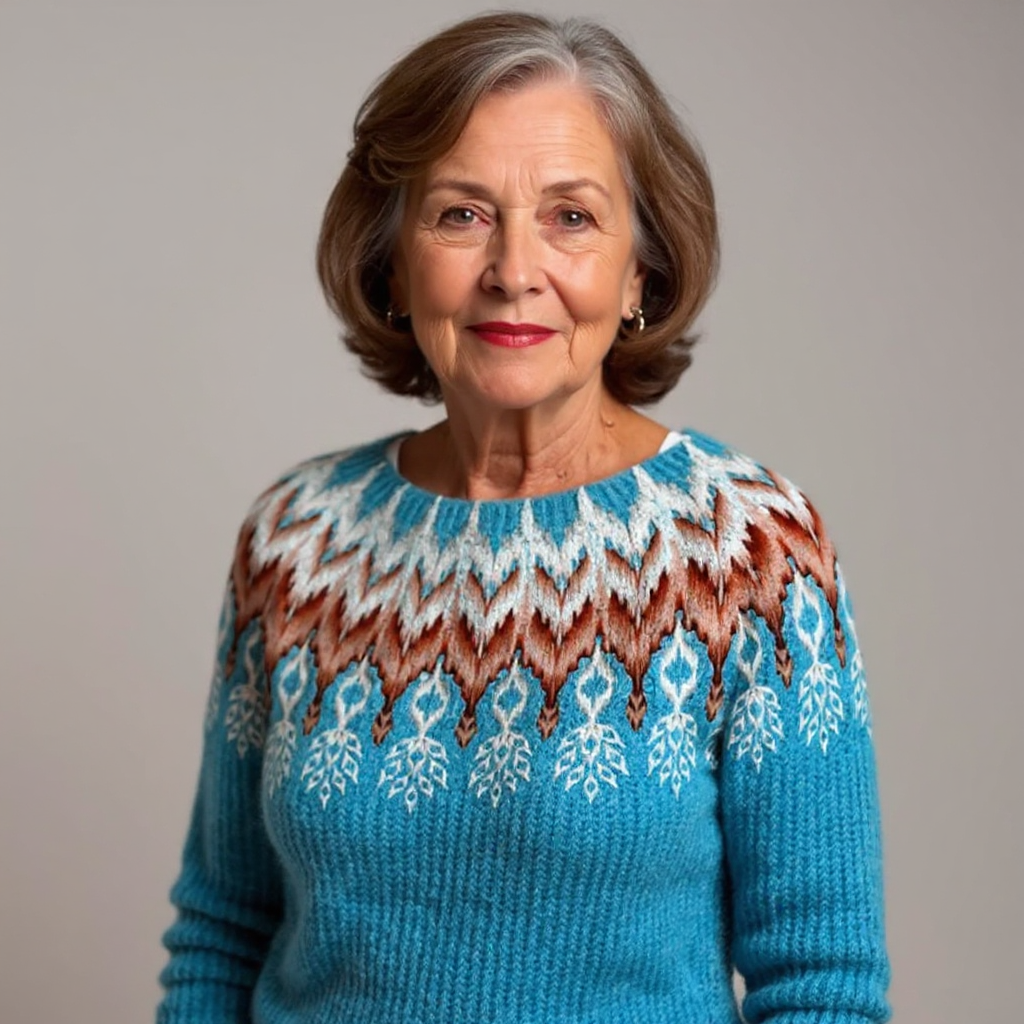 Elaine | Vintage Icelandic Sweater