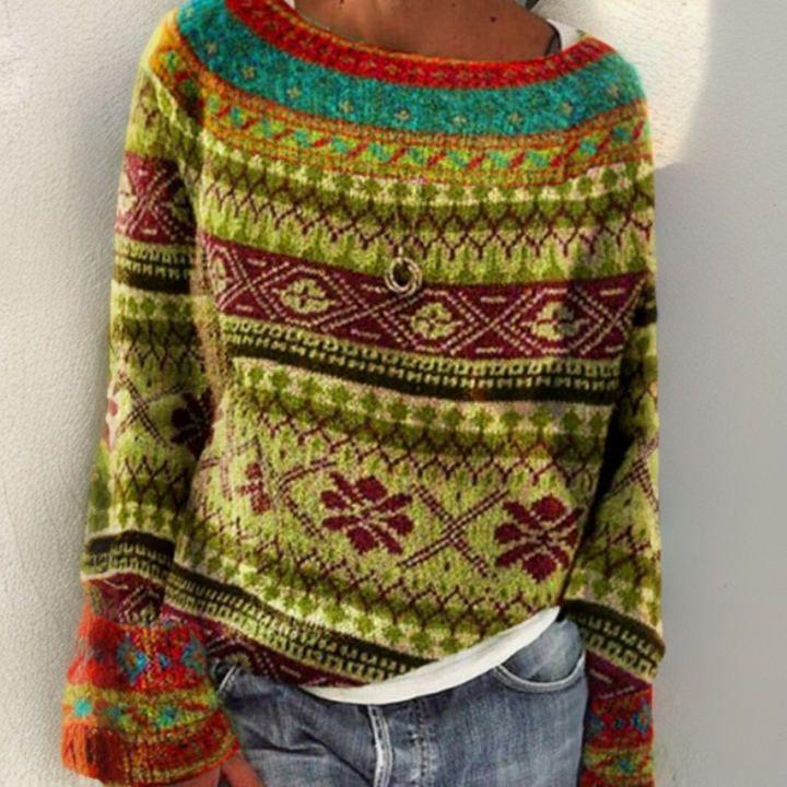 Caitlin | Vintage Icelandic Sweater